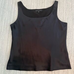 Lafayette 148 New York Sleek Black Camisole